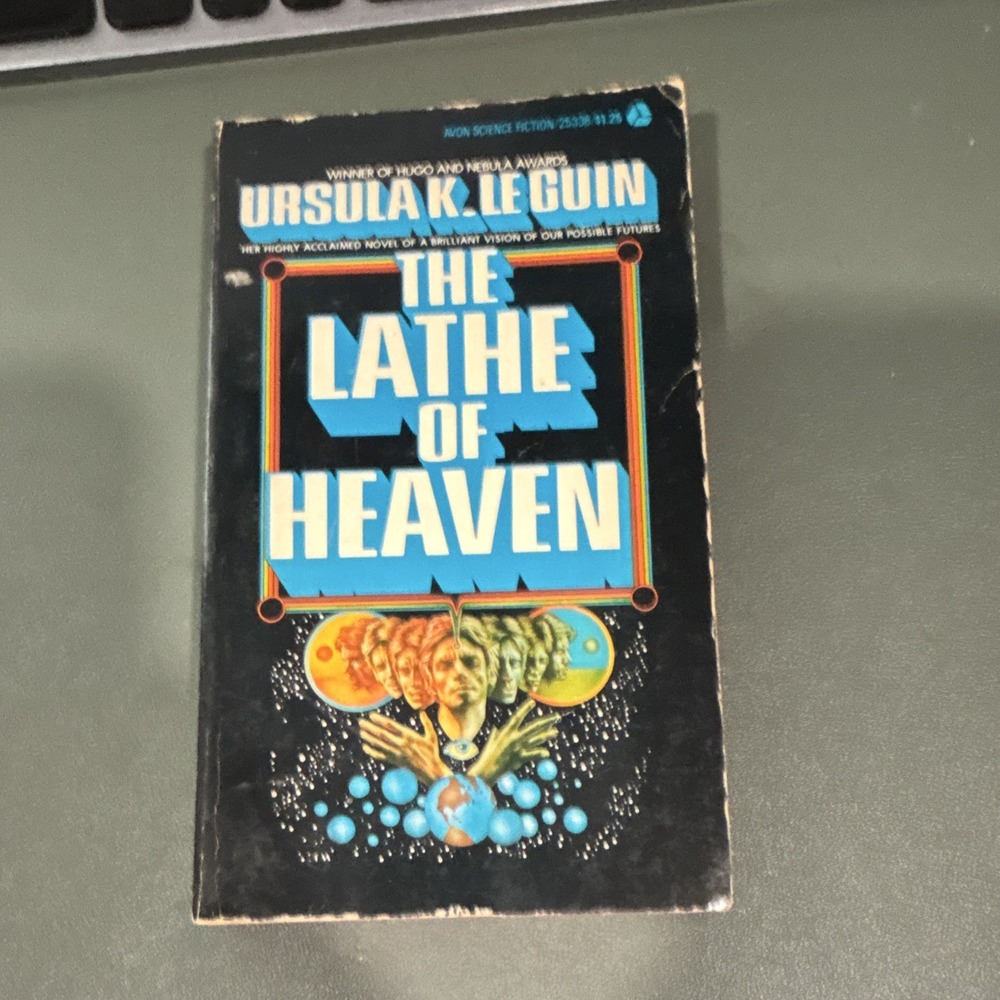 The Lathe of Heaven Ursula K. Le Guin Paperback Avon Science Fiction Novel